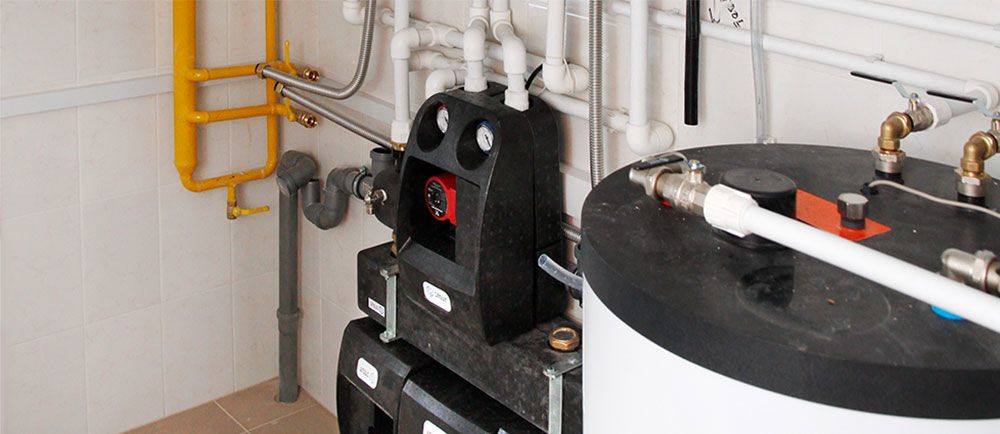 система отопления с газовым котлом в частном доме